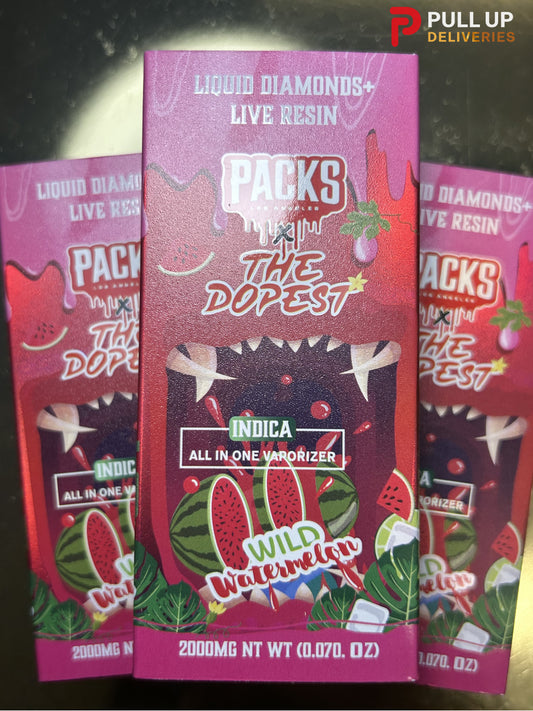 Wild Watermelon : Indica (2g Disposables)