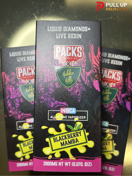 Blackberry Mamba : Indica (2g Disposables)