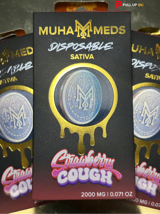 Strawberry Cough : Sativa (2g Disposables)